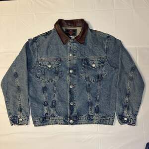 Jean Paul Gaultier 1990's Jean Paul Gaultier - Cropped Trucker Denim Jacket